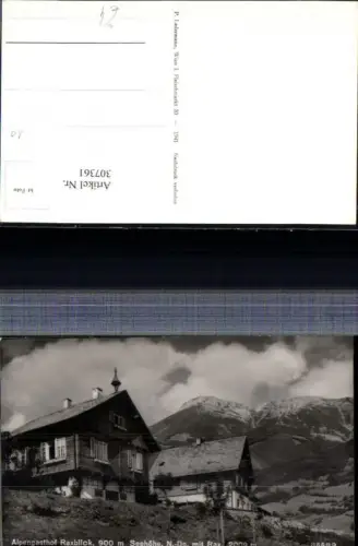 307361,Alpengasthof Raxblick b. Reichenau Prein m. Rax Bergkulisse