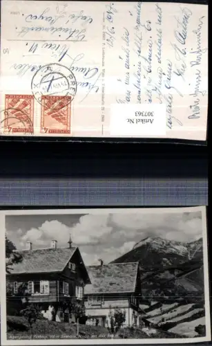 307363,Alpengasthof Raxblick b. Reichenau Prein m. Rax Bergkulisse