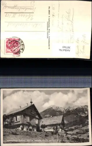 307365,Alpengasthof Raxblick b. Reichenau Prein m. Rax Bergkulisse