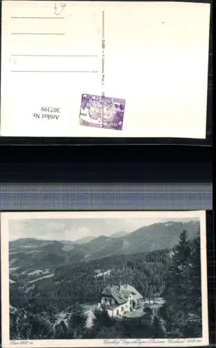 307399,Preiner-Gscheid Gasthof Geyschläger b. Prein an d. Rax Bergkulisse