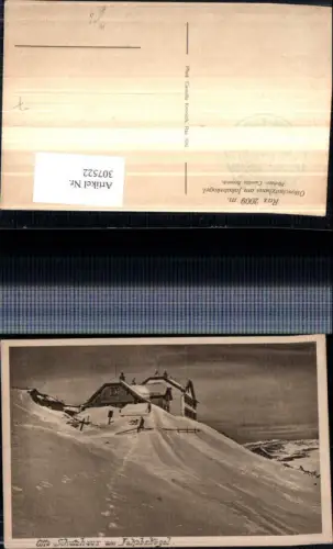 307522,Rax Otto-Schutzhaus Berghütte am Jakobskogel b. Reichenau Winterbild