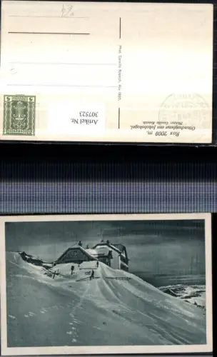 307523,Rax Otto-Schutzhaus Berghütte am Jakobskogel b. Reichenau Winterbild