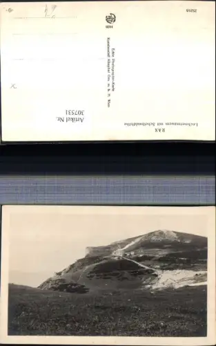 307531,Rax Ottohaus Berghütte Lechnermauern m. Scheibwaldhöhe b. Reichenau