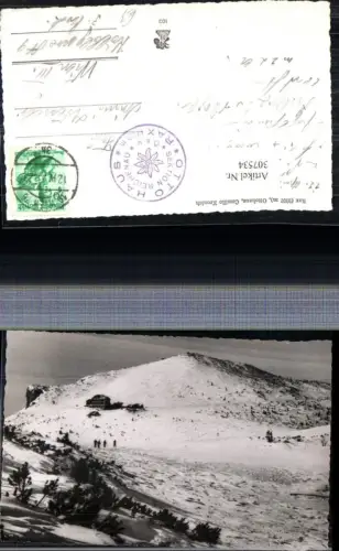 307534,Rax Ottohaus Berghütte b. Reichenau Winterbild