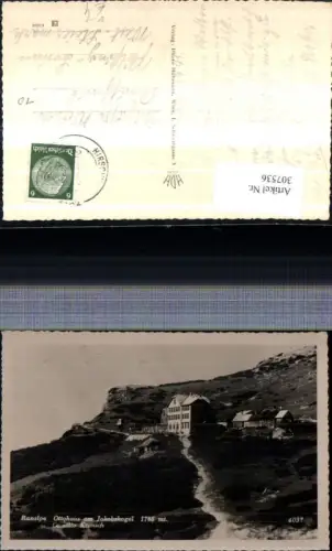 307536,Raxalpe Ottohaus Berghütte am Jakobskogel b. Reichenau pub Foto Hubmann 4037
