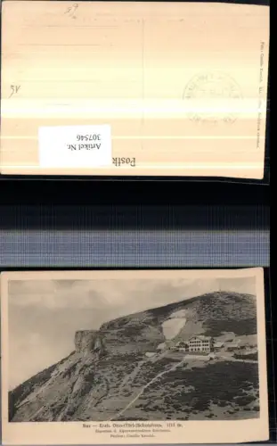 307546,Rax Erzherzog Otto-Schutzhaus Berghütte b. Reichenau