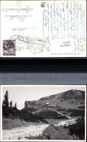 307551,Rax Ottohaus Berghütte b. Reichenau Wegpartie