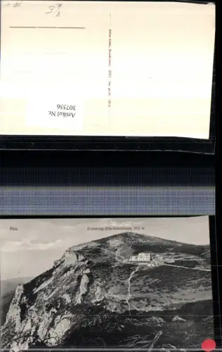 307556,Rax Erzherzog Otto-Schutzhaus Berghütte b. Reichenau pub Julius Seiser 3912