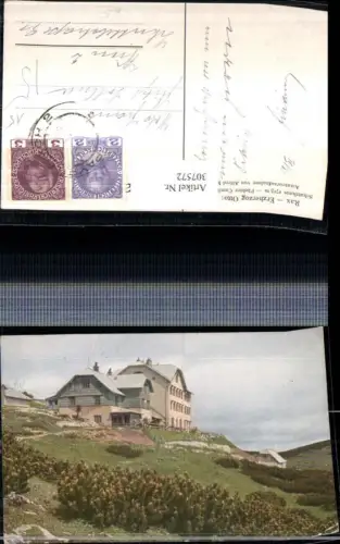 307572,Rax Erzherzog Otto Schutzhaus Berghütte b. Reichenau