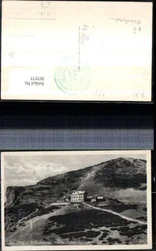 307577,Rax Otto-Schutzhaus Berghütte b. Reichenau
