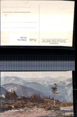 307595,Raxplateau b. Reichenau Blick geg. Reisalpe u. Lilienfelderalpen Bergkulisse