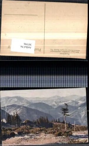 307596,Raxplateau b. Reichenau Blick geg. Reisalpe u. Lilienfelderalpen Bergkulisse