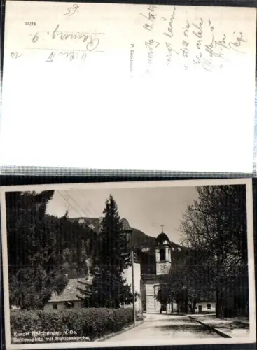 308638,Reichenau an d. Rax Schlossplatz m. Schlosskirche Kirche