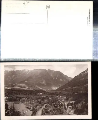 308647,Reichenau an d. Rax Totale m. Raxalpe Bergkulisse