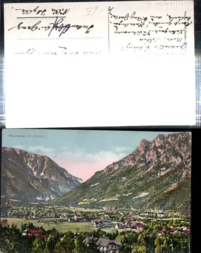 308654,Reichenau an d. Rax Totale Bergkulisse