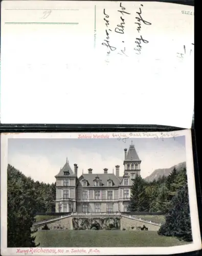 308713,Reichenau an d. Rax Schloss Wartholz