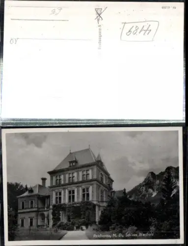 308715,Reichenau an d. Rax Schloss Wartholz