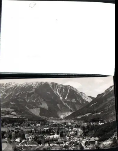 308721,Reichenau an d. Rax Totale m. d. Rax Bergkulisse