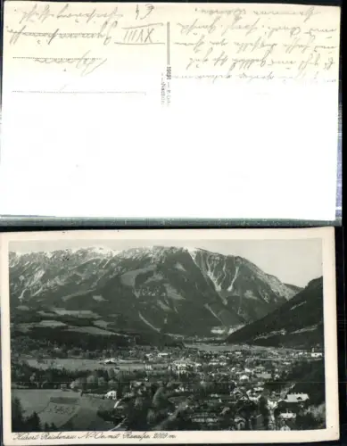 308722,Reichenau an d. Rax Totale m. Raxalpe Bergkulisse