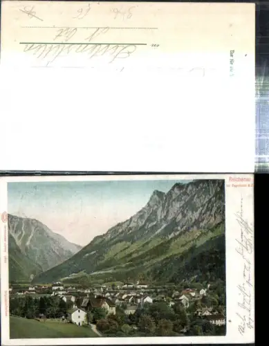 308731,Reichenau an d. Rax b. Payerbach Totale Bergkulisse