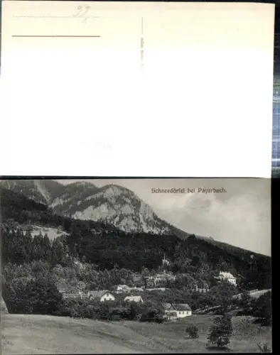 308752,Reichenau an d. Rax Schneedörfl b. Payerbach pub Julius Seiser 3994