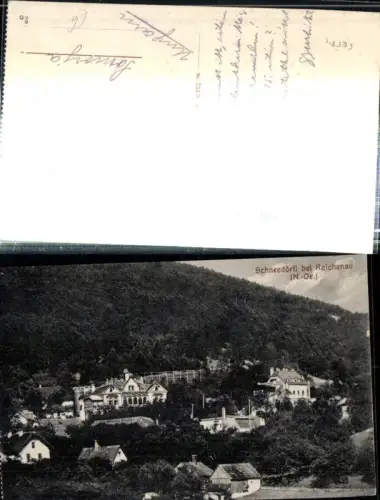 308755,Reichenau an d. Rax Schneedörfl Kuranstalt