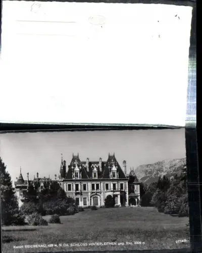 308766,Reichenau an d. Rax Schloss Hinterleithen geg. Rax