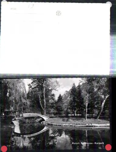 308784,Reichenau an d. Rax Kurpark Brücke Motiv