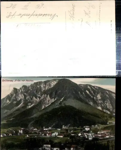 308809,Reichenau an d. Rax Totale m. Feuchter Bergkulisse