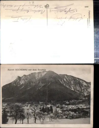 308811,Reichenau an d. Rax Totale m. Feuchter Bergkulisse pub Kilophot 26406