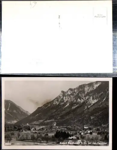 308814,Reichenau an d. Rax Totale m. Feuchter Bergkulisse
