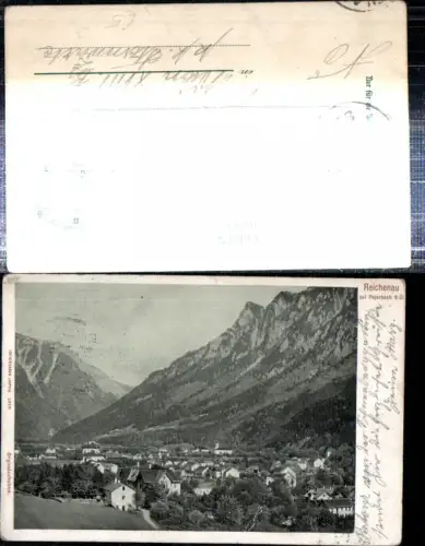 308815,Reichenau an d. Rax b. Payerbach Totale Bergkulisse