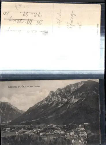 308818,Reichenau an d. Rax Totale m. Feuchter Bergkulisse