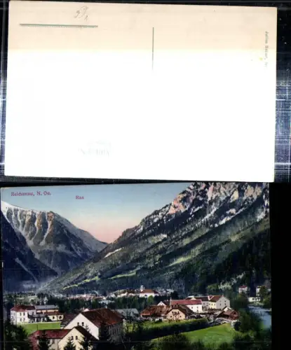 308832,Reichenau an d. Rax Totale m. Rax Bergkulisse pub Julius Seiser 4093