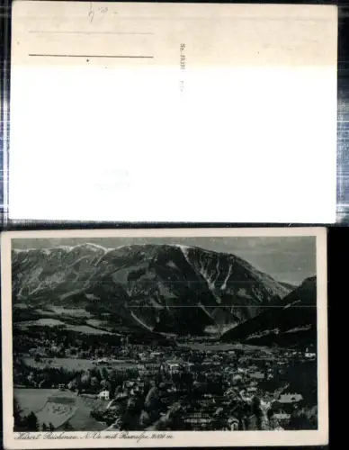 308835,Reichenau an d. Rax Totale m. Raxalpe Bergkulisse