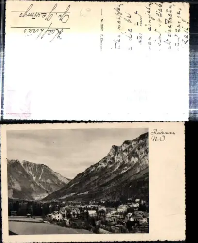 308838,Reichenau an d. Rax Totale Bergkulisse