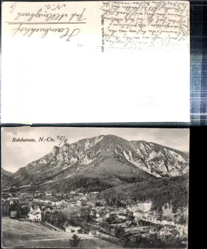 308851,Reichenau an d. Rax Totale Bergkulisse