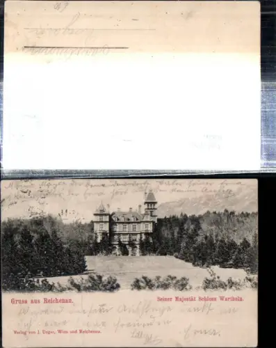 308867,Gruß aus Reichenau an d. Rax Schloss Wartholz