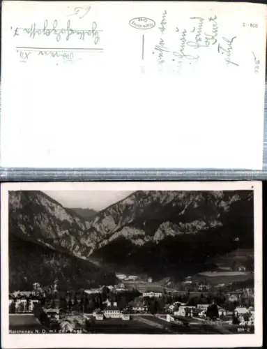 308879,Reichenau an d. Rax Teilansicht m. d. Enge