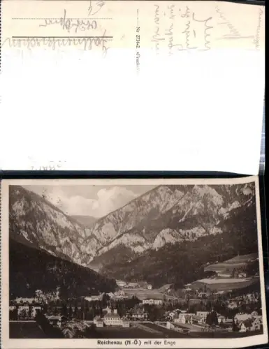 308884,Reichenau an d. Rax Teilansicht m. d. Enge