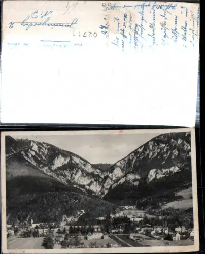 308907,Reichenau an d. Rax Teilansicht m. Talhof Thalhof