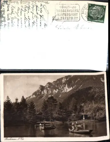 308921,Reichenau an d. Rax Kurteich Ruderboote