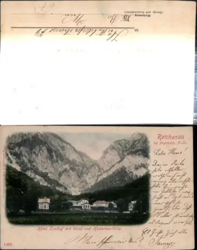 308937,Reichenau an d. Rax b. Payerbach Hotel Thalhof m. Wald- und Hubertus-Villa