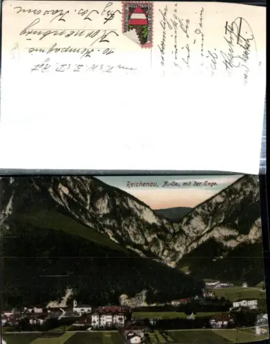 308939,Reichenau an d. Rax Teilansicht m. d. Enge