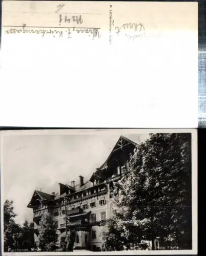 308952,Reichenau an d. Rax Hotel Fischer