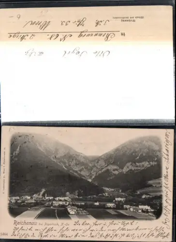 308965,Reichenau an d. Rax b. Payerbach Teilansicht
