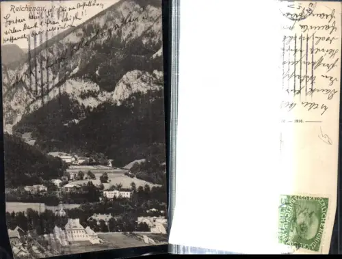 308987,Reichenau an d. Rax Teilansicht