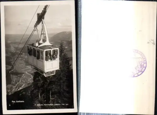309025,Rax Seilbahn b. Reichenau