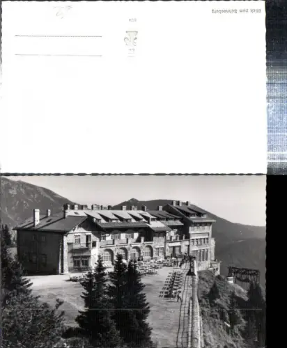 309093,Bergstation der Raxbahn b. Reichenau Bergkulisse