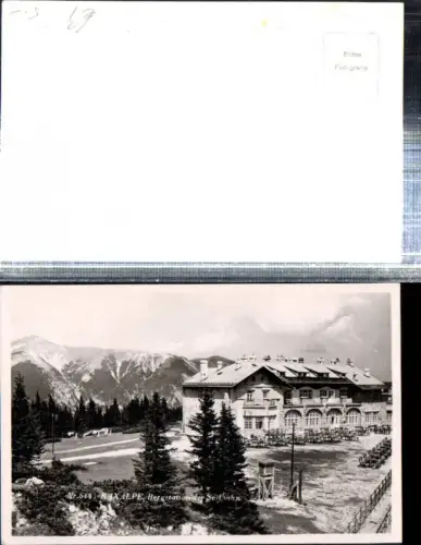 309094,Raxalpe Bergstation der Seilbahn b. Reichenau Bergkulisse